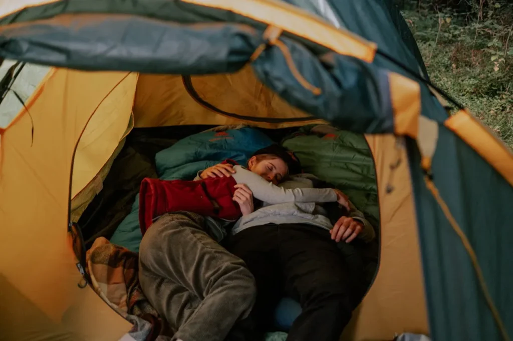 best way to sleep camping