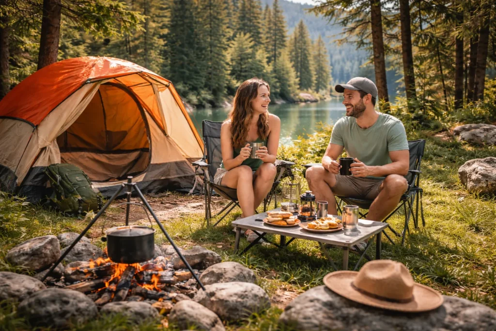 how to camp in summer