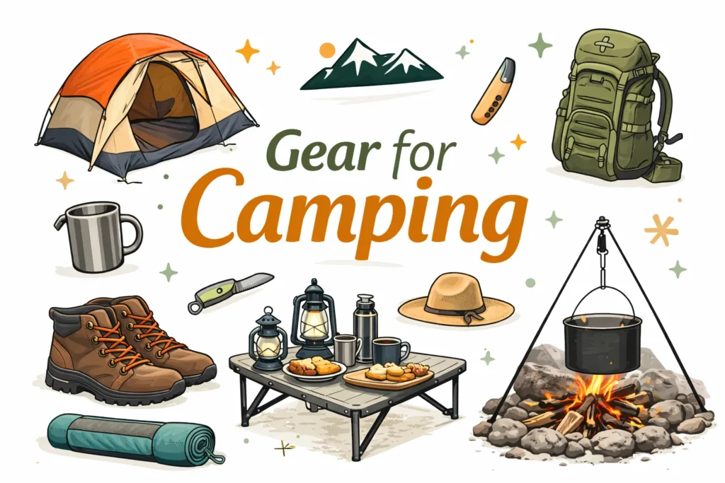 must have gear for camping